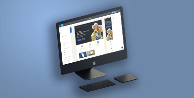 Purdue University websites displayed on Mac screens